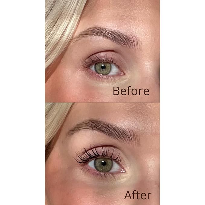 Sandstone Scandinavia Hypoallergenic Mascara Sensitive Eyes - Smudge-Proof, Sweatproof and Lengthening with amazing separation of the lashes - Vegan and Non Toxic (Black, 9 ml)