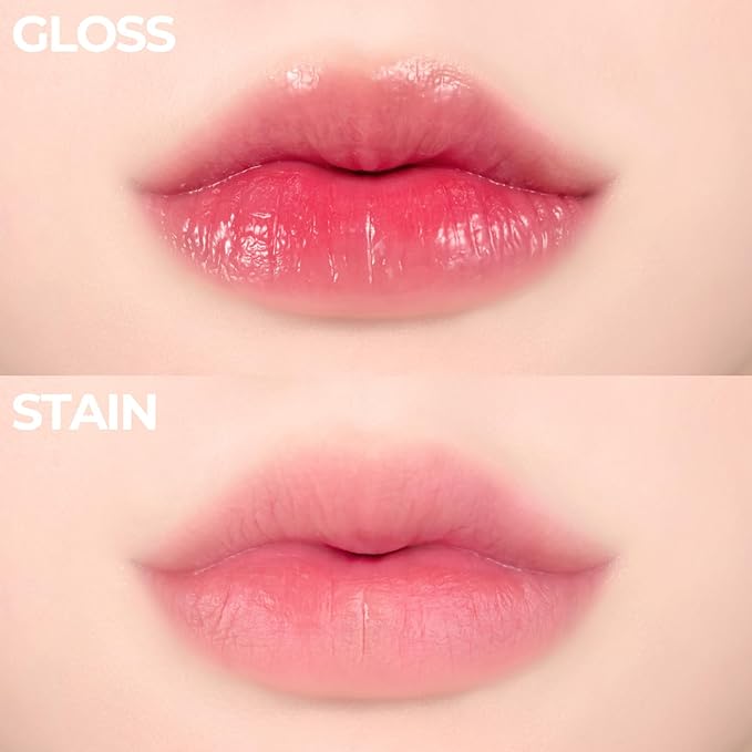 Pudding Glow Korean Lip Tint | Natural Lip Stain | Gloss to Stain | Long-Lasting & Non-Sticky | Lightweight Lip Tint | 0.14 oz. (05 PINK LAMP)