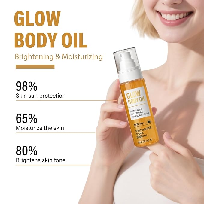 Fancy Pets Shimmer Body Oil, Body Glow Oil for Glow Moisturizer, Lightweight, Water Resistant, 4floz