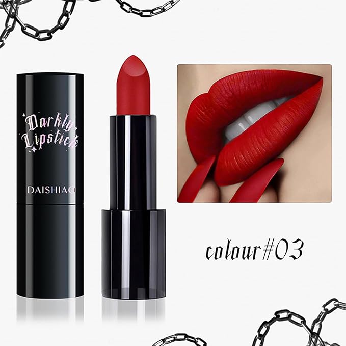 MĒTYSURMatte Lipstick - Highly Pigmented & Long-Lasting, Nourishing Hydrating Lipstick with Smudge-Proof & Waterproof Formula, Cruelty-Free Lip Makeup, 1 Count