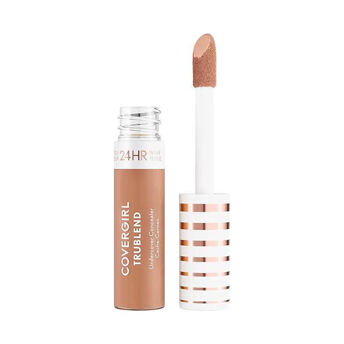 COVERGIRL TruBlend Undercover Concealer, Buildable, Full Coverage, 24-Hour Wear, Matte Finish - M900 Perfect Beige (Packaging May Vary)