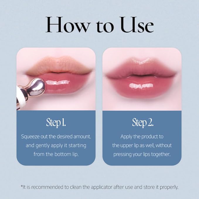 DINTO Frozen Lip Jelly - Icy Cool Plumping Lip Gloss with Metal Tip - High-Shine Non-Sticky Jelly Formula for Fuller, Juicy Lips - Vegan & Cruelty-Free - 0.34 fl oz - Shade 371 Kai