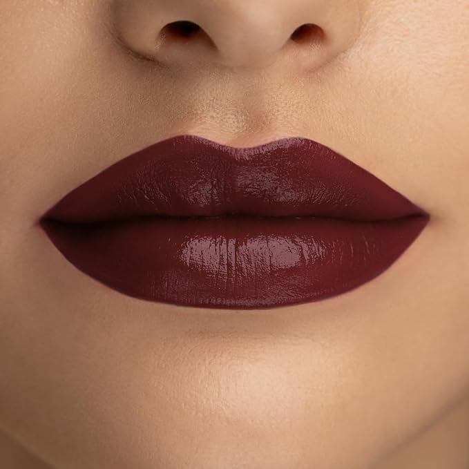 Radiant Professional Advanced Care Lipstick - Ultra Nourishing, Moisturizing Long Lasting Matte Lipstick With Vitamin E- UVA UVB Filters - VELVET (25 DARK WINE)