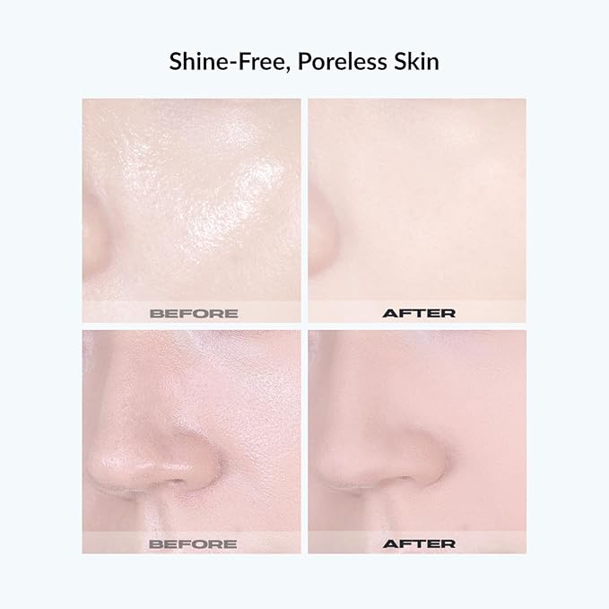 ABOUT TONE Blur Powder Pact 0.32oz - Pressed Powder Compact with Mirror and Puff Makeup Setting Finishing Blurring Natural Translucent Lightweight Face Sebum Oil Control Vegan Formula (02 LIGHT)