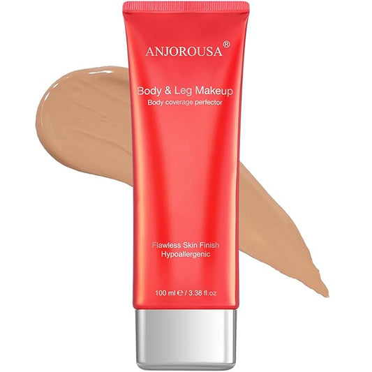 Body Coverage Perfector - Tattoo Cover Up Makeup,Body Foundation,Waterproof No Transfer Leg & Body Makeup (Warm)