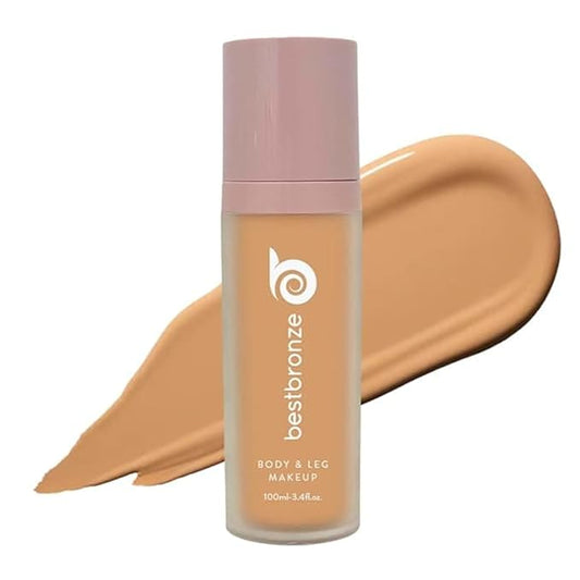 Best Bronze Bombshell Body Makeup - Tattoo Cover Up Makeup & Body Foundation Waterproof - Tattoo Concealer Waterproof for Scars, Varicose Veins Cover Up & Leg Foundation (NC35 Neutral Beige)