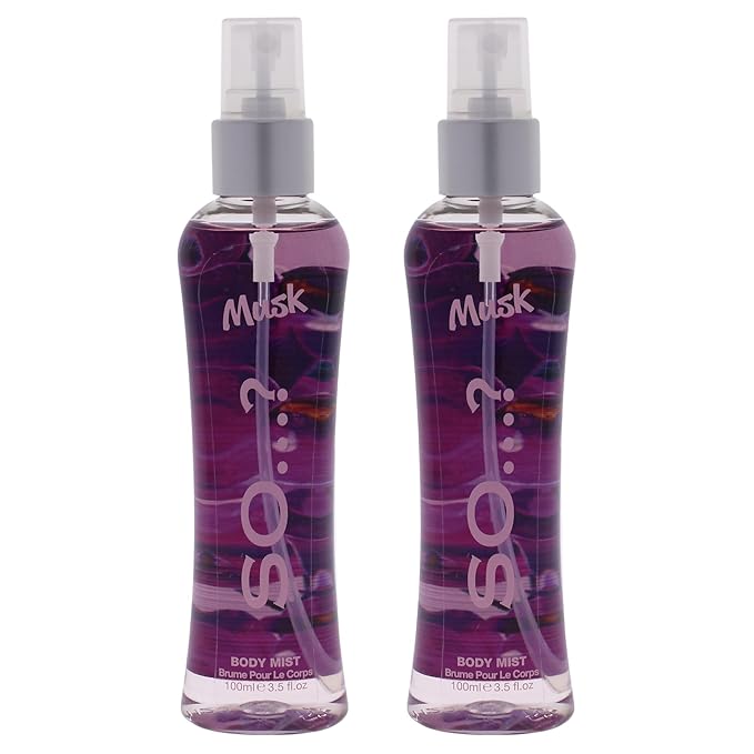 Musk Body Mist by So…? for Women - 3.5 oz Body Mist - Pack of 2