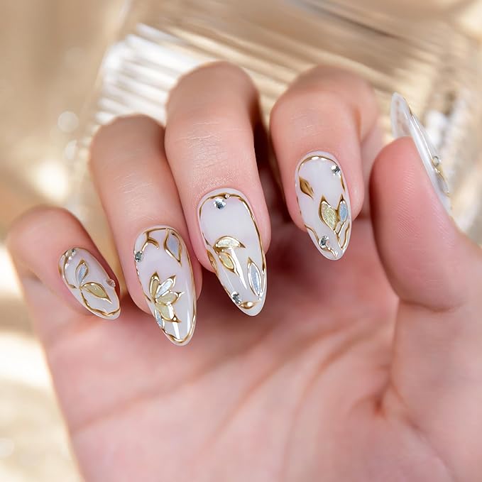 RARJSM Metallic Painting Gel Nail Polish Bronze Gold Chrome 3D Metal Painted Drawing Gel Polish 8ml Reflective Mirror Effect Glossy Shine Soak Off Curing Need Home Salon DIY Nail Art Liner Design