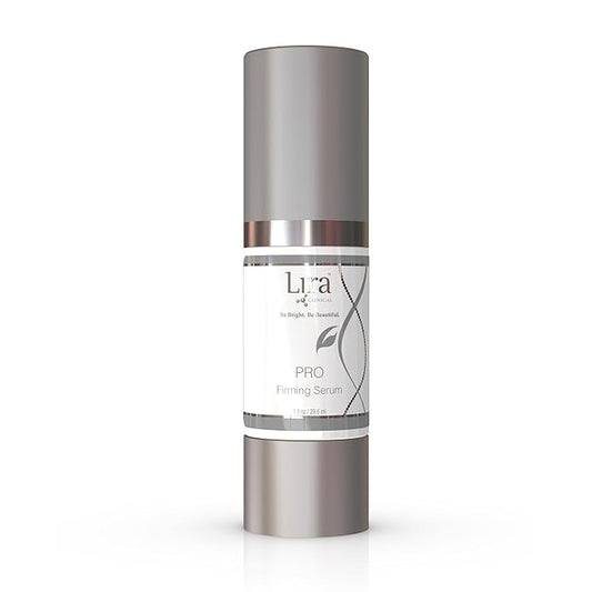 Lira Clinical PRO Firming Serum - Tightening Serum for Face - Corrects Lines & Wrinkles - With Botanicals, PSCs, Peptides, Gold & Silver - Glowing for Normal, Sensitive, Dry Skin - 1 fl oz