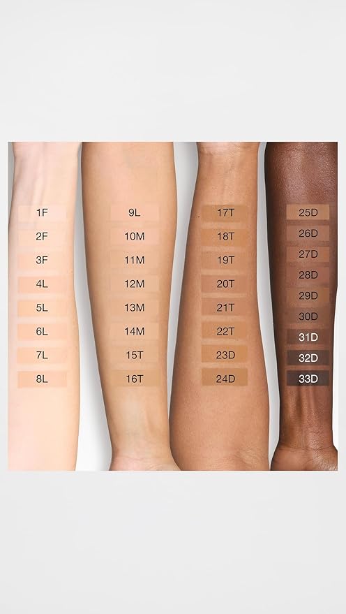 LAWLESS Women's Forget the Filler Skin-Plumping Line-Smoothing Foundation, 32D, ultra deep with warm-neutral undertones, 1.0 Ounce
