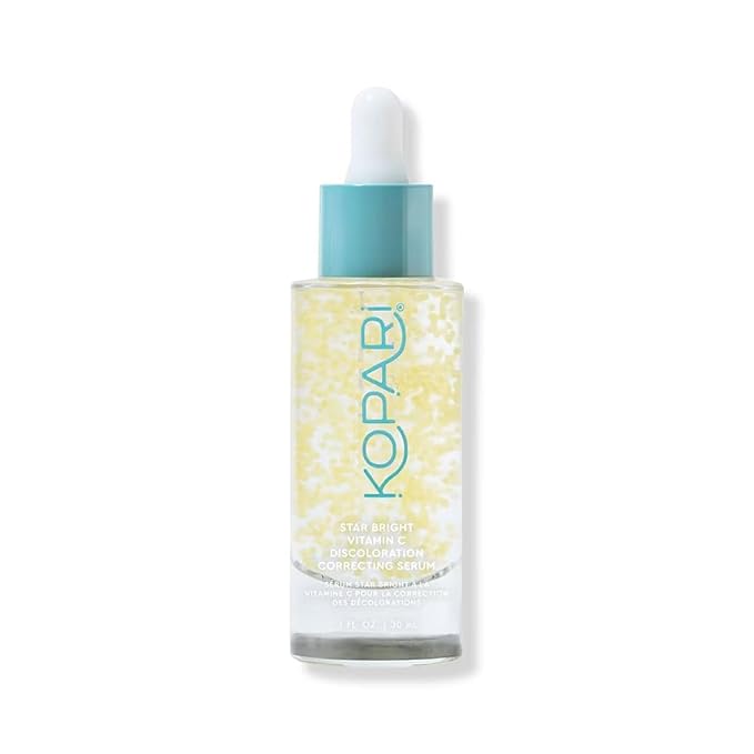 Kopari Star Bright Vitamin C Discoloration Correcting Serum with Kakadu Plum & Niacinamide, Brighter Complexion, Soothe & Diminish Dull Skin, 1.7oz