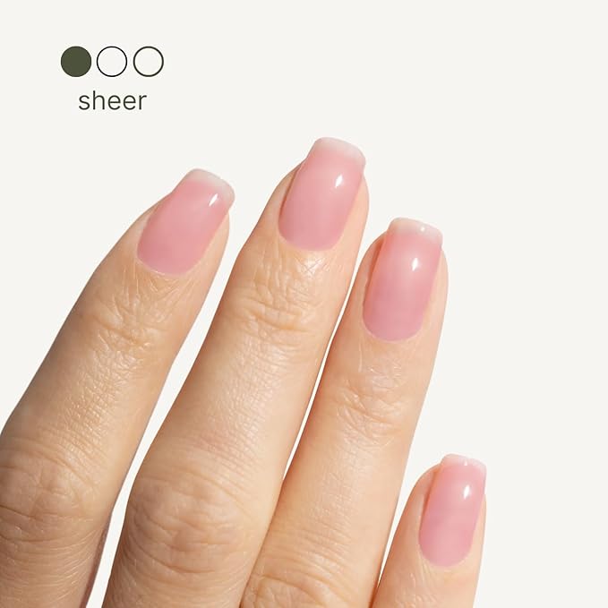 Botanist The Remedy | Nail Strengthening Polish | Repairs & Hardens Nails Damaged from Acrylics, Dip & Gel Manicures | Non-Toxic, 84% Plant Based, 21-Free & Vegan (Rose)
