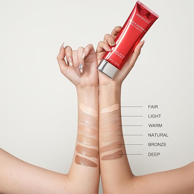 Body Coverage Perfector - Tattoo Cover Up Makeup,Body Foundation,Waterproof No Transfer Leg & Body Makeup (Bronze)