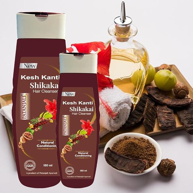 Patanjali Kesh Kanti Shikakai Hair Cleanser 200ml / 6.8 fl oz