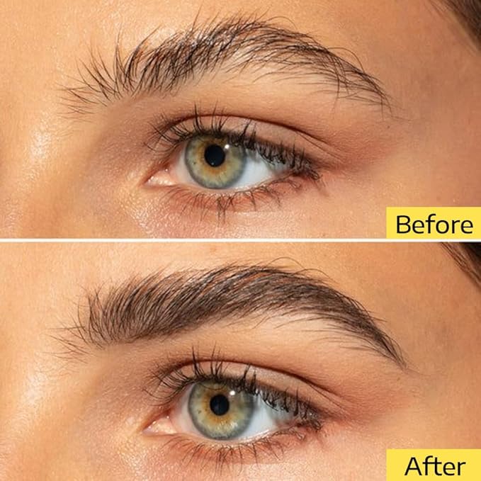 RAVE LADY Eyebrow Sculpt Gel，Long-Lasting Brows Stying Clear-Drying & Waterproof Brow Gel Creates Laminated Brows, Comb & Brush Duo Brows