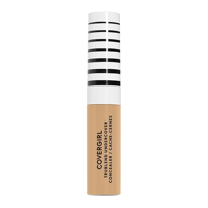 COVERGIRL TruBlend Undercover Concealer, Buildable, Full Coverage, 24-Hour Wear, Matte Finish - M400 Warm Nude (Packaging May Vary)