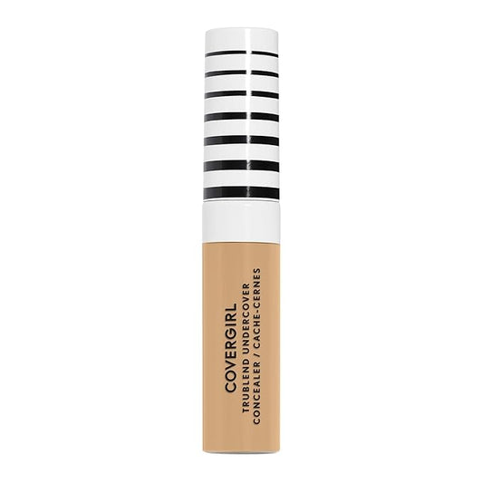 COVERGIRL TruBlend Undercover Concealer, Buildable, Full Coverage, 24-Hour Wear, Matte Finish - M400 Warm Nude (Packaging May Vary)