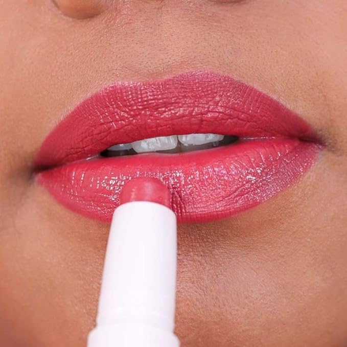 Wander Beauty Double Booked Lip Conditioner & Cream - Happy Hour/In The Clear - Dual-Sided Cream Lipstick With Vitamin E and Shea Butter - Glossy Tinted Lip Balm For Dry Cracked Lips - 0.05 oz