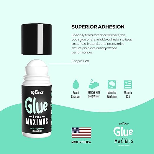 SoDanca Glue-teus Maximus Roll-on Body Adhesive for Dancers (4)