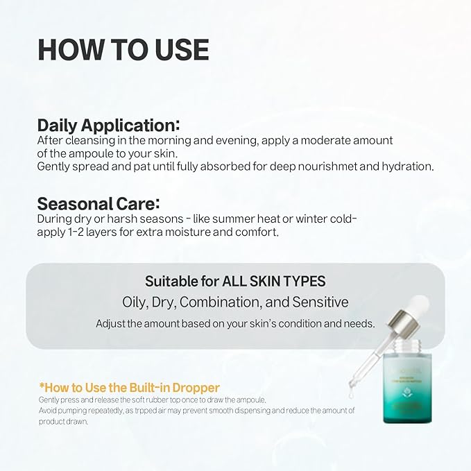 Edelweiss Four Season Ampoule - Brightening & Anti Aging Essence Serum - Lightweight Non-Sticky Hydration Serum With Niacinamide, Peptides - Reduces Fine Line - Minimize Pores 30ml
