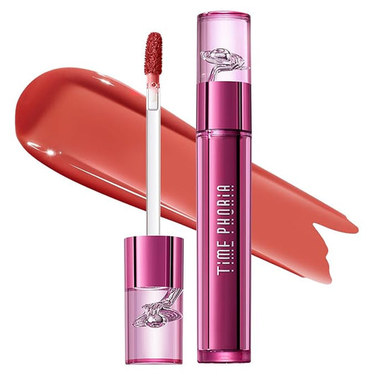 ALTERA BLURRING LIP TINT - Shine Lip Gloss to Soft Blurry Lip Matte Finish, Long-Lasting Lip Stain, Smooth and Blur lip lines, Watery-Velvet Feel, Hydrating & Non-Sticky (009 GLIMMER)