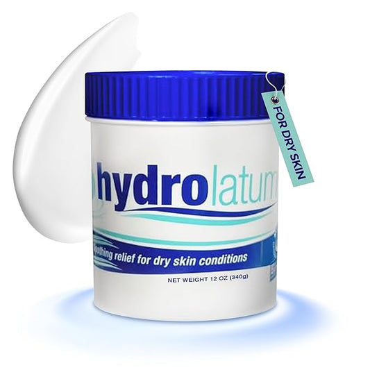 Moisturizing Cream Tub: Hydrating, Lightweight Non-Greasy Moisturizer for Women & Men, Nourishing Lotion for Sensitive Skin, Face & Body Cream for Soft, Smooth – 12oz