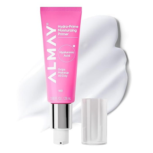 Almay Hydra-Prime™ Moisturizing Primer, Hydrating, Long-Lasting Makeup, Cruelty-Free, Skin-Smoothing, 100, 0.95 fl oz