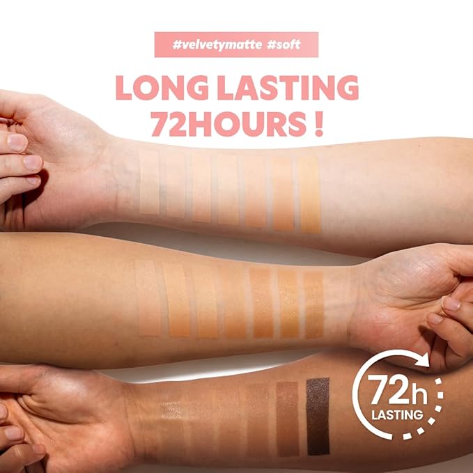 [*Mini Size*] TIRTIR All Cover Pink Cushion | Korean Cushion Foundation, (#17W French Vanilla, 0.15 Fl Oz)