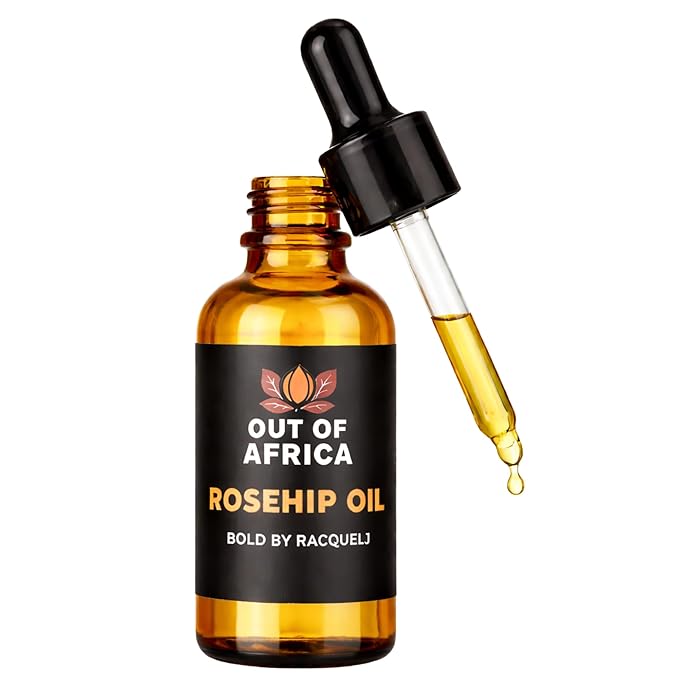 Rosehip Oil for Face – Lightweight, Fast-Absorbing, 100% Pure Cold-Pressed Facial Oil for Daily Use (1 fl oz)