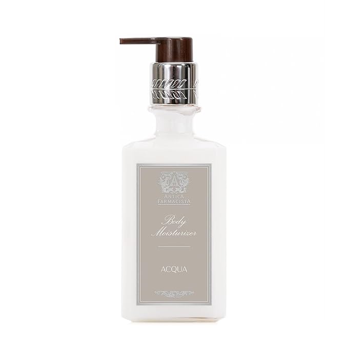 Antica Farmacista Body Moisturizer - Scented Moisturizing Lotion with Aloe Vera, Green Tea & Sweet Almond Oil - Luxury Gift for Any Occasion - Acqua, 10 fl oz