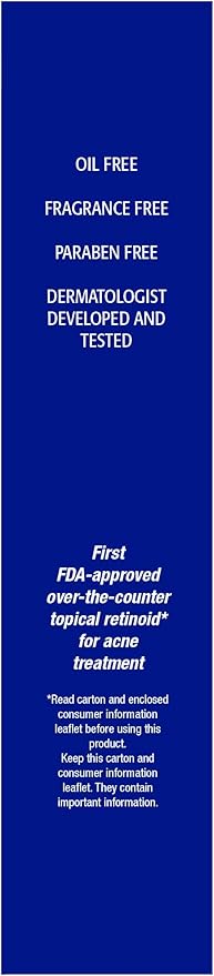 TARO Adapalene 0.1% USP Gel, Paraben Free, Retinoid Acne-Prone Facial Treatment for Sensitive Skin, Prescription Strenght (1.6)