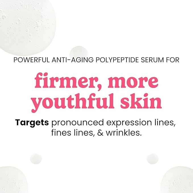Timeless Skin Care Matrixyl Synthe’6 Serum - Face Serum for Skin Care - with Hyaluronic Acid for Hydration - 1 oz