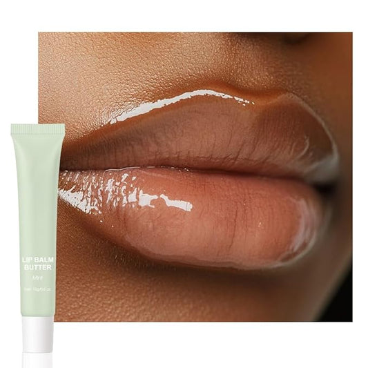 Summer Special Lip Butter Lip Balm, Ultra-Hydrating Natural Vegan Lip Balm, Sheer-Tinted Shine & Hydration, Soothes & Softens Dry Lips Skincare, Bálsamo labial hidratante #2 Mint