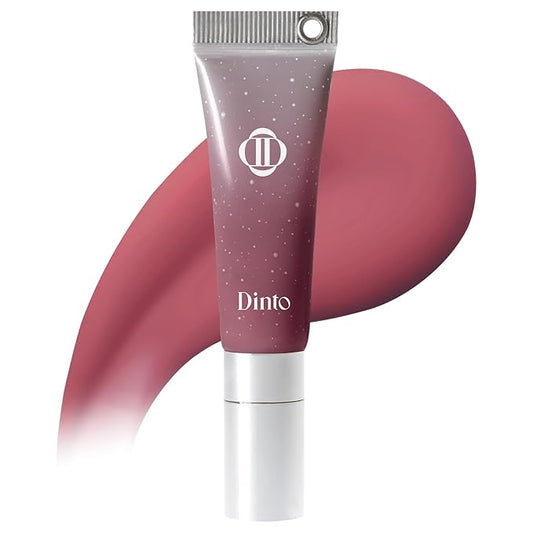 DINTO Frozen Lip Jelly - Icy Cool Plumping Lip Gloss with Metal Tip - High-Shine Non-Sticky Jelly Formula for Fuller, Juicy Lips - Vegan & Cruelty-Free - 0.34 fl oz - Shade 381 Spell