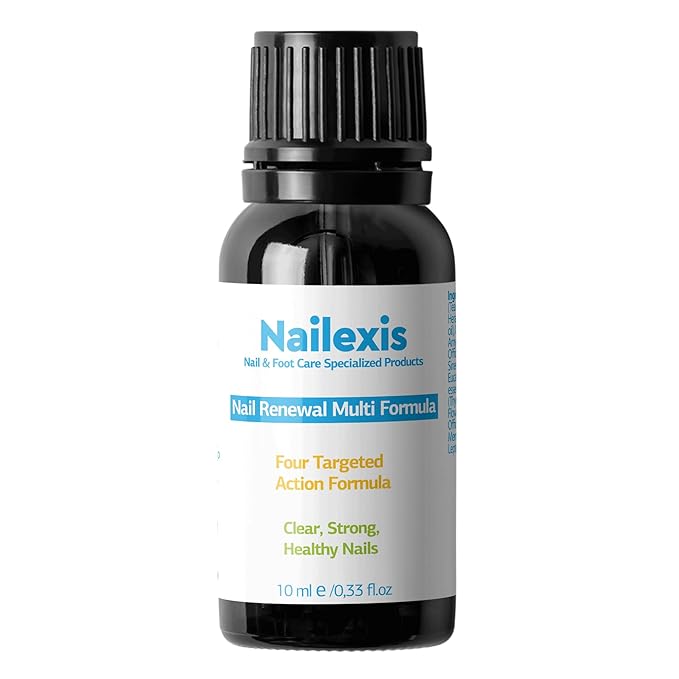 Nailexis Nail Solution, Multi-Renewal Formula for Discolored, Thickened, Crumbled Nails. Revitalizing Blend - Supports Healthy-Looking Nails - Visible Results in 2 Weeks, 0.33 oz -10ml by Zane VITALe.