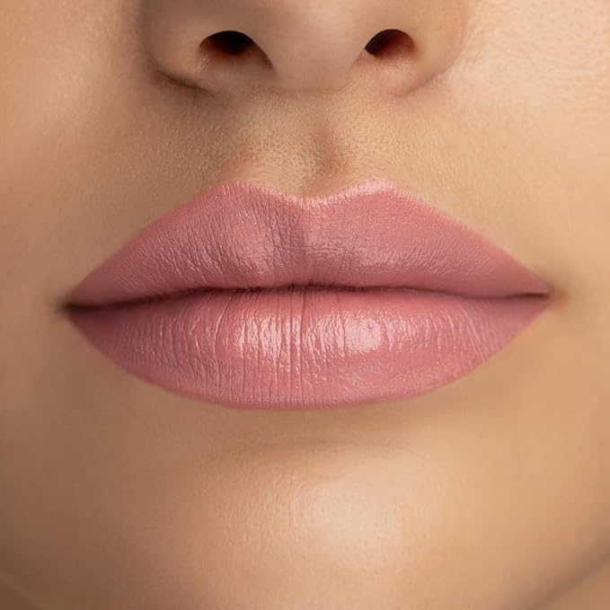 Radiant Professional Advanced Care Lipstick - Ultra Nourishing, Moisturizing Long Lasting Matte Lipstick With Vitamin E- UVA UVB Filters For Sun Protection- VELVET (03 FLAMINGO – ROSY NUDE)
