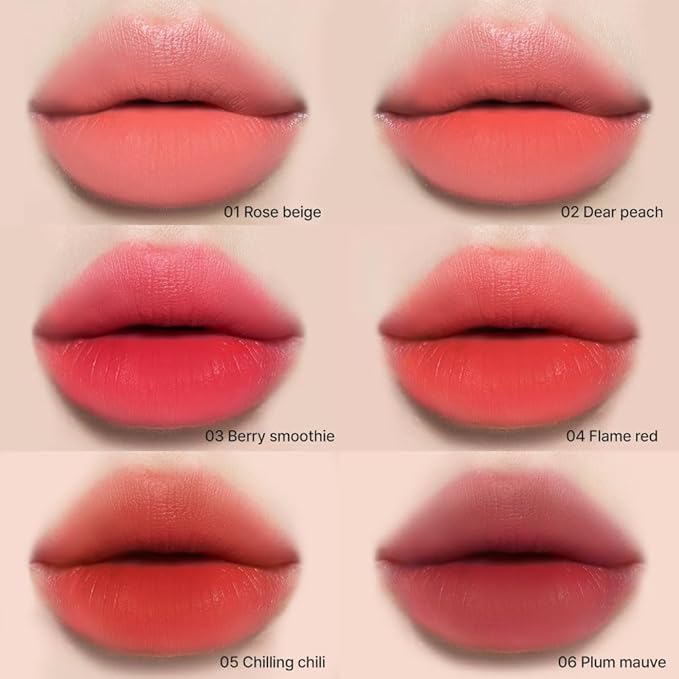 YNM Cream Matte Lipstick, Pigmented Long Lasting Velvet Finish, Creamy Soft Texture, Full Coverage, Lightweight, Moisturizing, Hydrating Lipstick for Women, FLAME RED, 0.19 Fl Oz