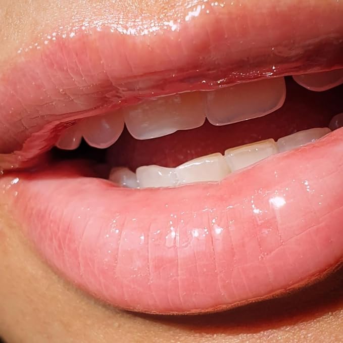 MODE Lip Glaze Flavored Lip Gloss Yummy ARMENIAN MELON Flavor Roll On Sweet Wet Delicious Nourishing Shine, Hydrating Natural Skincare Fruit Oils, Made in NY USA