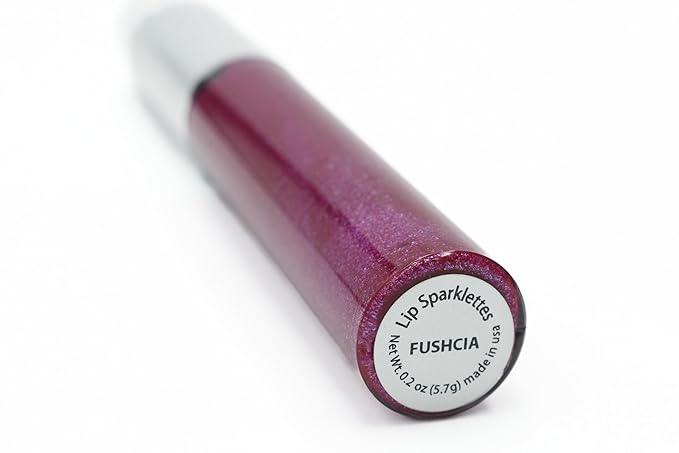 Fuchsia Pink Purple Jojoba Base Liquid Lip Gloss Talc & Paraben Free, No Animal Testing & Cruelty Free Lipstick Gloss