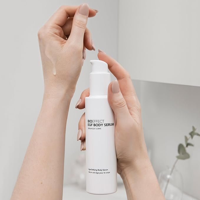 BIOEFFECT EGF Body Serum | Barley-Derived Epidermal Growth Factor + Hyaluronic Acid | Anti-Aging Body Serum for Visibly Smoother, Plumper & Firmer skin, 120 mL / 4.06 oz