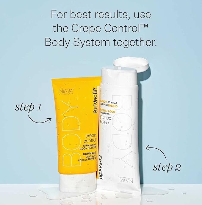 StriVectin Tighten and Lift Crepe Control Tightening Body Cream for Firmer, Brighter Arms and Legs, 6.7 Fl Oz