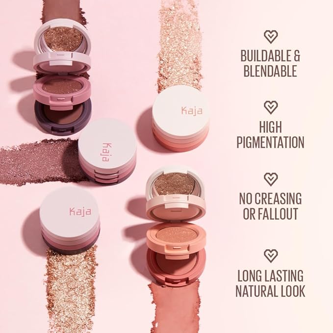 Kaja Beauty Bento Collection | Glitter + Shimmer + Matte | 20 Taro Bubble Tea - Mute Lavender | 2019 Best of Beauty Award in Glitter