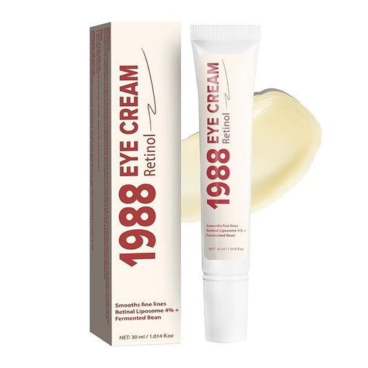 Retinol Anti Wrinkle Eye Cream,Dark Eyes Repair moisturizer With 4% Retinol,Niacinamide Eye Bag Care formula For Man&Woman,Multifunctional Treatment Essence,Anti-Aging&Improves Pigmentation,1.01 fl oz