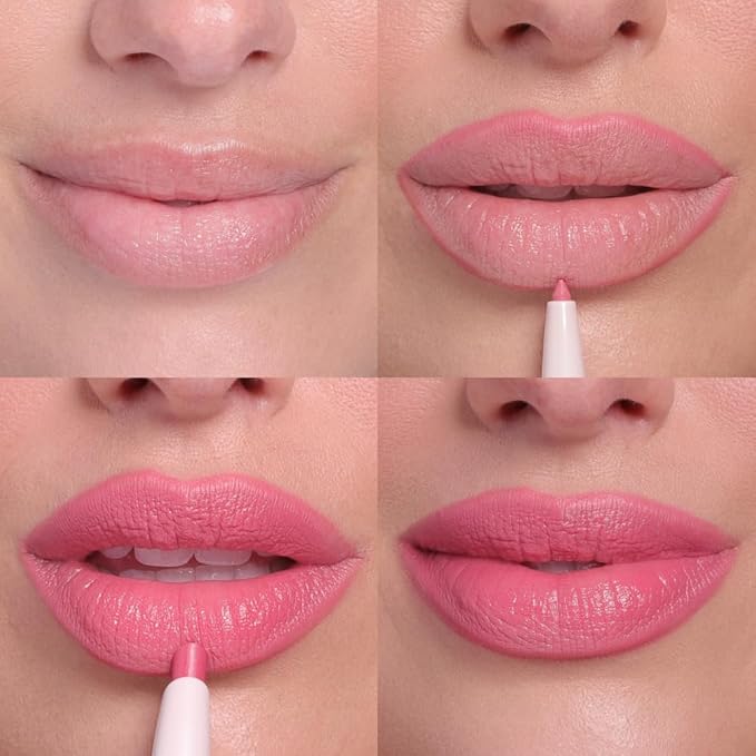 Wander Beauty Lipsetter Dual Cream Lipstick + Lip Liner - Midtown Mauve - Ultra-Smooth, Hydrating Lipstick and Lip Liner with a Soft Matte Finish - Made with Squalane & Peptides (1 Count)