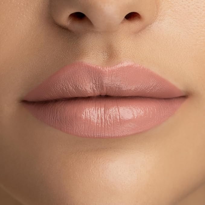 Radiant Professional Advanced Care Lipstick - Ultra Nourishing, Moisturizing Long Lasting Matte Lipstick With Vitamin E- UVA UVB Filters For Sun Protection- VELVET (01 CANTALOUPE - LIGHT PINK NUDE)