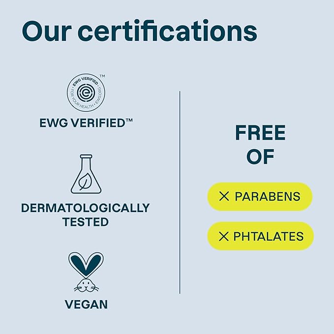 ATTITUDE Body Wash for Sensitive Skin with Oat and Chamomile, EWG Verified, Dermatologically Tested, Vegan, 16 Fl Oz