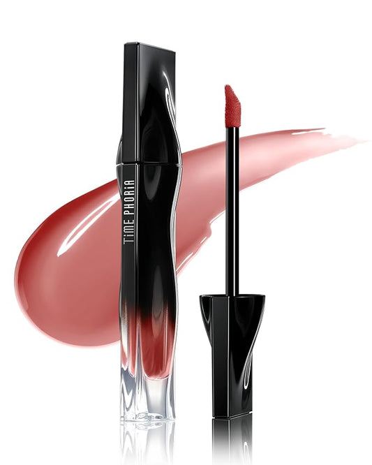STELLAR DUST LIP STAIN-Waterproof and Transferproof Lip Tint For Women, Glossy Finish Lip Gloss, Lightweight High Coverage, Long Lasting, Stocking Stuffers For Teen Girls (10)