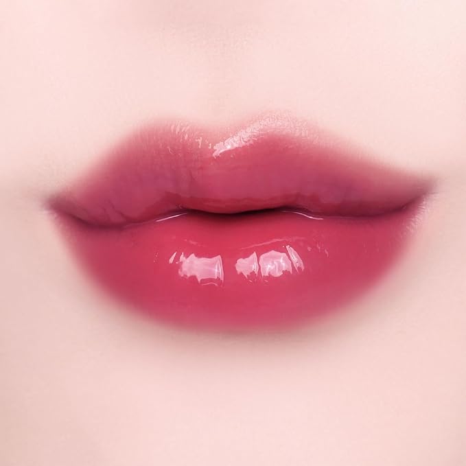 DINTO Frozen Lip Jelly - Icy Cool Plumping Lip Gloss with Metal Tip - High-Shine Non-Sticky Jelly Formula for Fuller, Juicy Lips - Vegan & Cruelty-Free - 0.34 fl oz - Shade 382 Witch