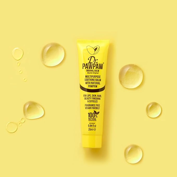 Dr. PawPaw Multipurpose Original Balm - Hydrating Lip Balm with Pawpaw, Aloe Vera and Olive Oil - Lip Moisturizer for Lips, Skin and Hair - 0.84 oz