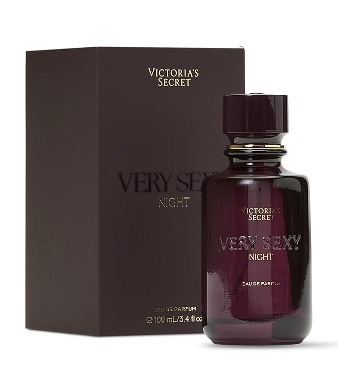 Victoria's Secret Very Sexy Night Eau de Parfum, Notes of Vanilla Orchid, Sun-Drenched Clementine & Wild Blackberry, Perfumes for Women (3.4 oz)